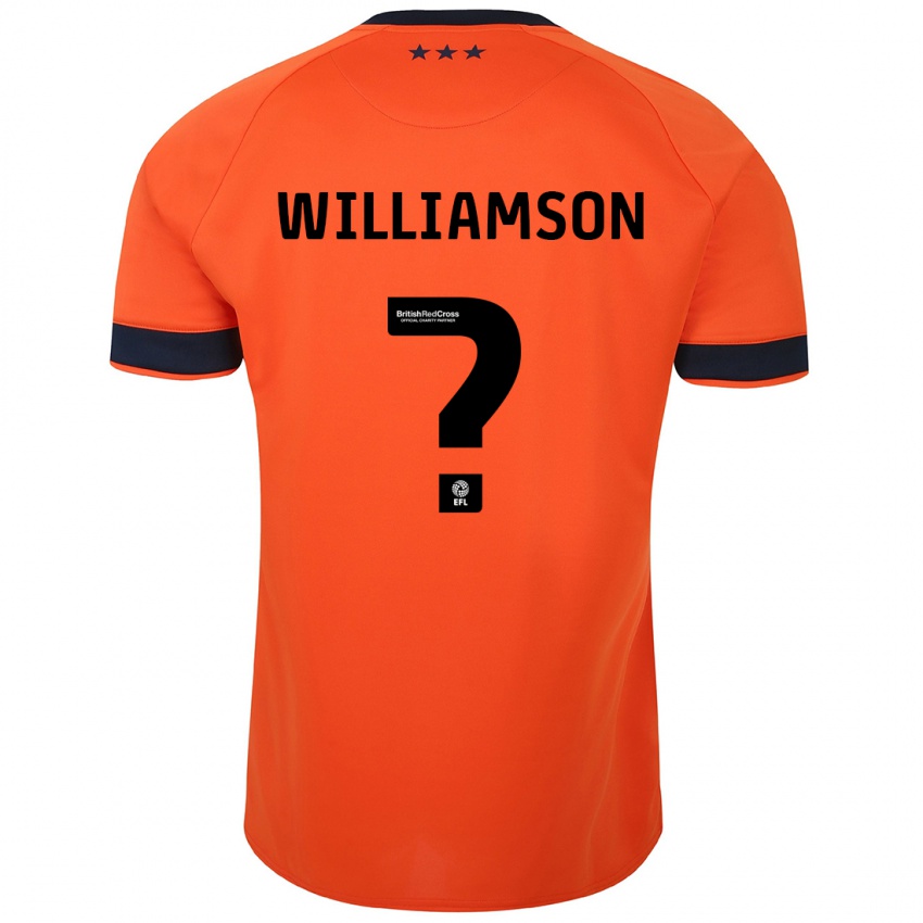 Niño Camiseta Woody Williamson #0 Naranja 2ª Equipación 2023/24 La Camisa México