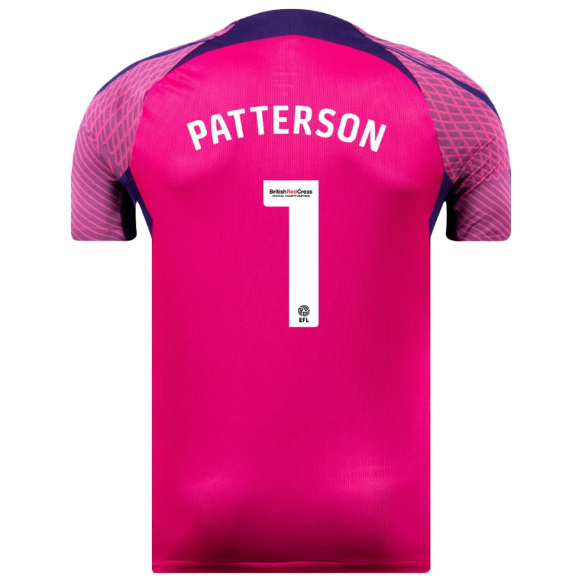 Niño Camiseta Anthony Patterson #1 Morado 2ª Equipación 2023/24 La Camisa México