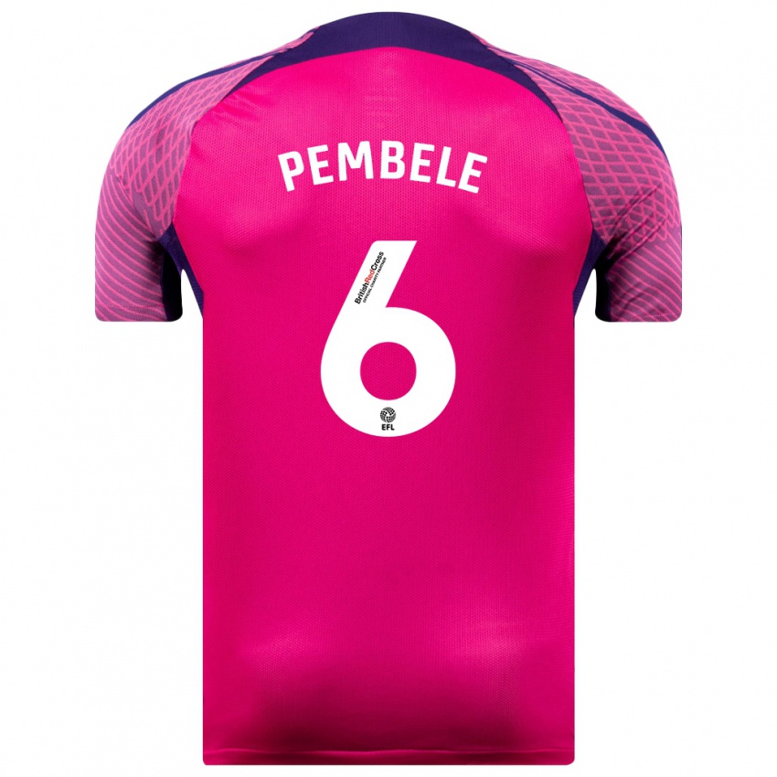 Niño Camiseta Timothée Pembélé #6 Morado 2ª Equipación 2023/24 La Camisa México