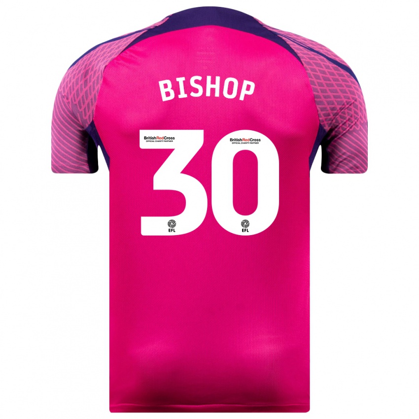 Niño Camiseta Nathan Bishop #30 Morado 2ª Equipación 2023/24 La Camisa México