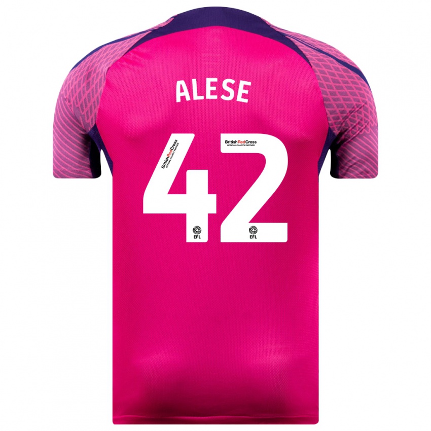 Niño Camiseta Aji Alese #42 Morado 2ª Equipación 2023/24 La Camisa México