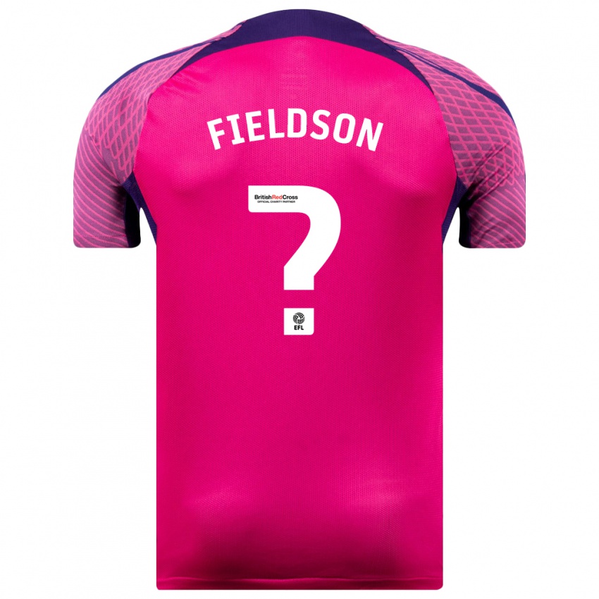 Niño Camiseta Henry Fieldson #0 Morado 2ª Equipación 2023/24 La Camisa México