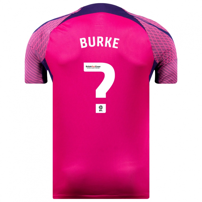 Niño Camiseta Marshall Burke #0 Morado 2ª Equipación 2023/24 La Camisa México