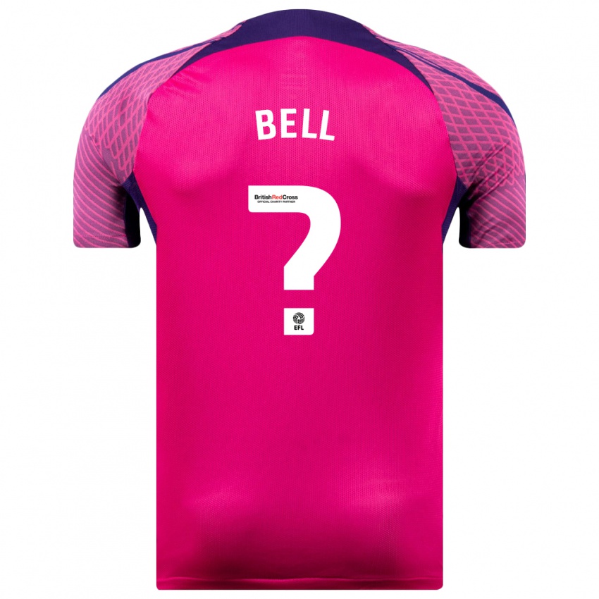 Niño Camiseta Luke Bell #0 Morado 2ª Equipación 2023/24 La Camisa México