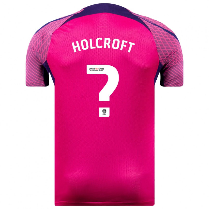 Niño Camiseta Finlay Holcroft #0 Morado 2ª Equipación 2023/24 La Camisa México