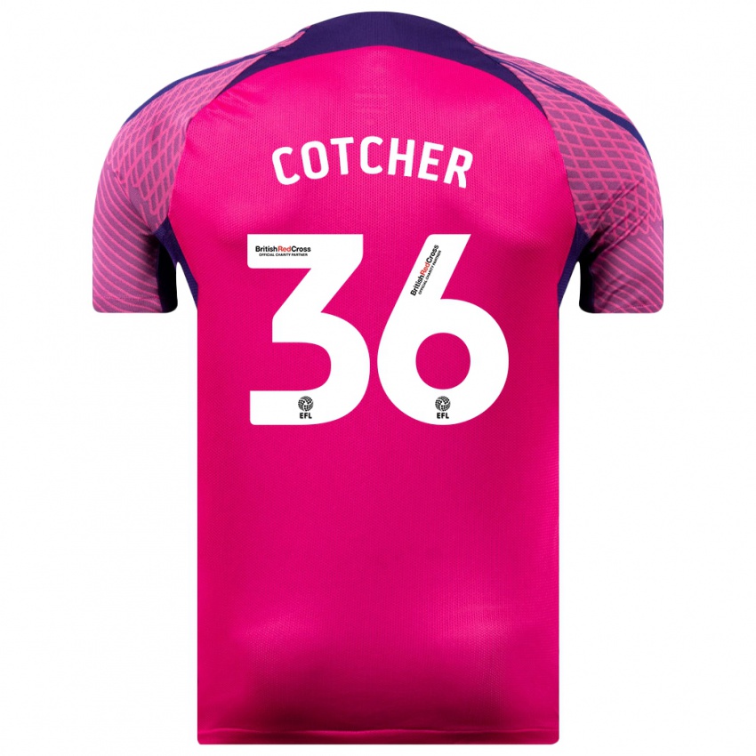 Niño Camiseta Mason Cotcher #36 Morado 2ª Equipación 2023/24 La Camisa México