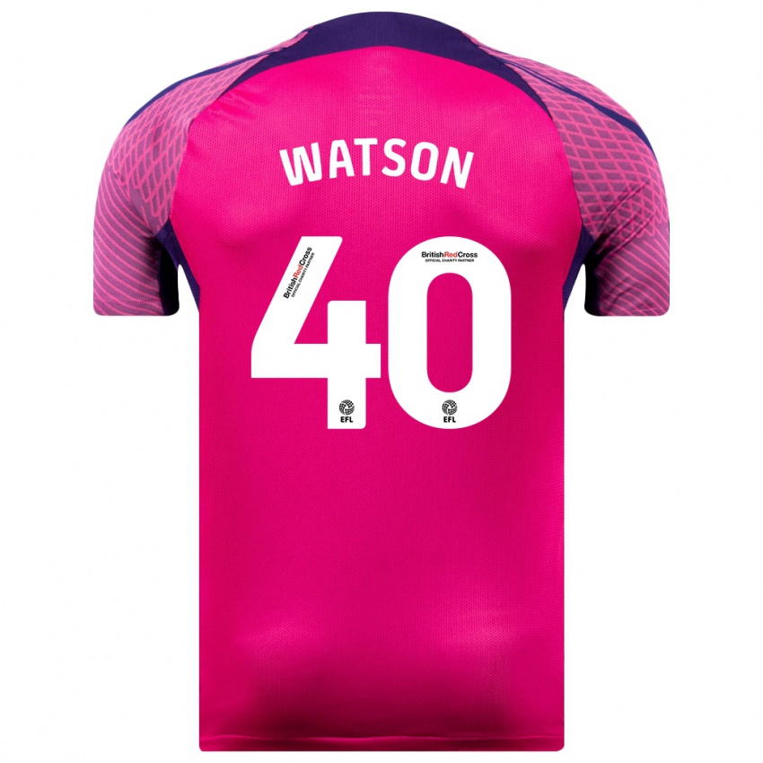 Niño Camiseta Tom Watson #40 Morado 2ª Equipación 2023/24 La Camisa México