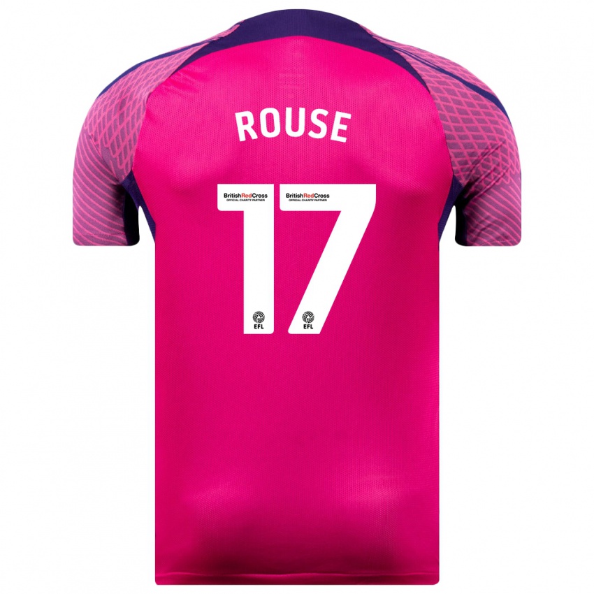 Niño Camiseta Mollie Rouse #17 Morado 2ª Equipación 2023/24 La Camisa México