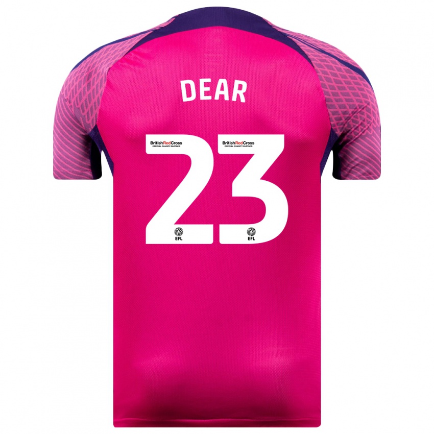 Niño Camiseta Jenna Dear #23 Morado 2ª Equipación 2023/24 La Camisa México