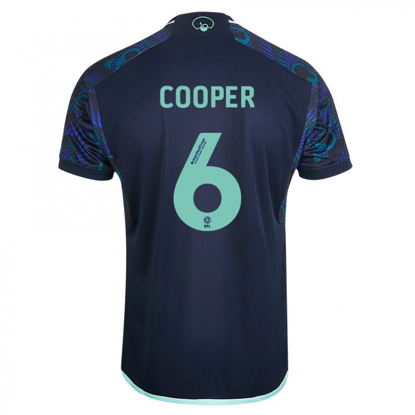 Niño Camiseta Liam Cooper #6 Azul 2ª Equipación 2023/24 La Camisa México