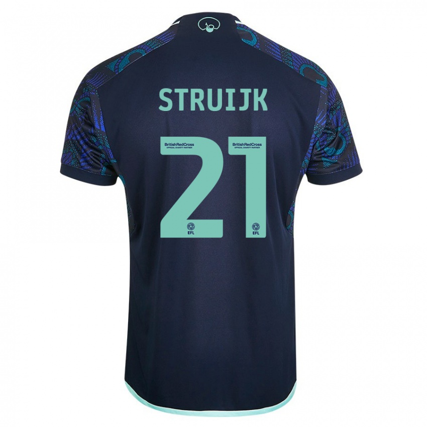 Niño Camiseta Pascal Struijk #21 Azul 2ª Equipación 2023/24 La Camisa México