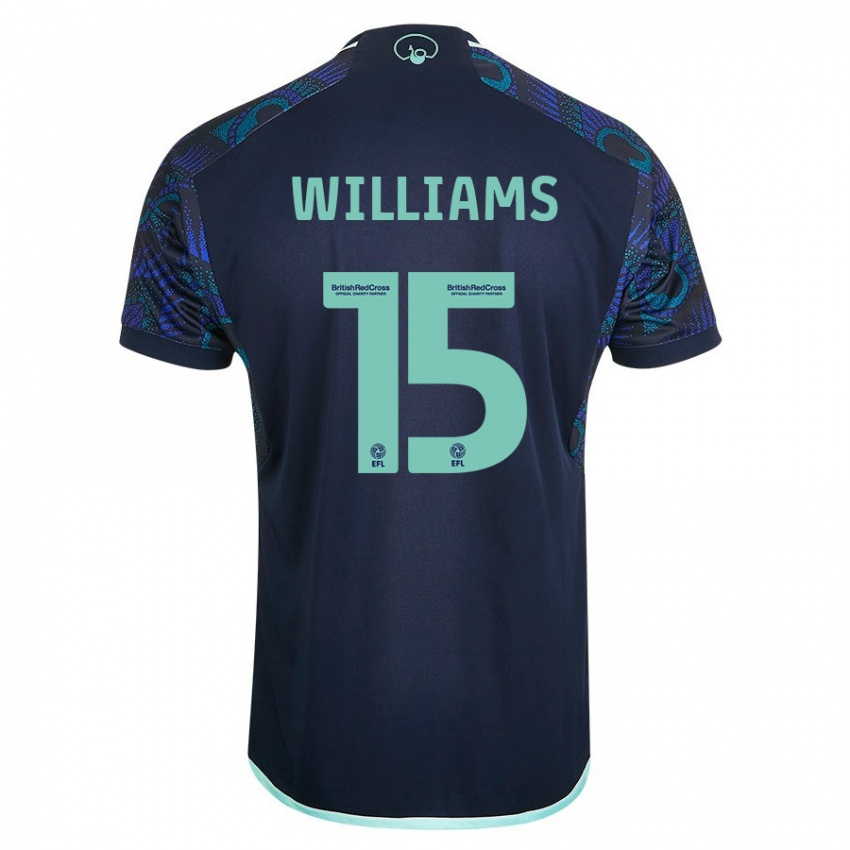Niño Camiseta Paige Williams #15 Azul 2ª Equipación 2023/24 La Camisa México