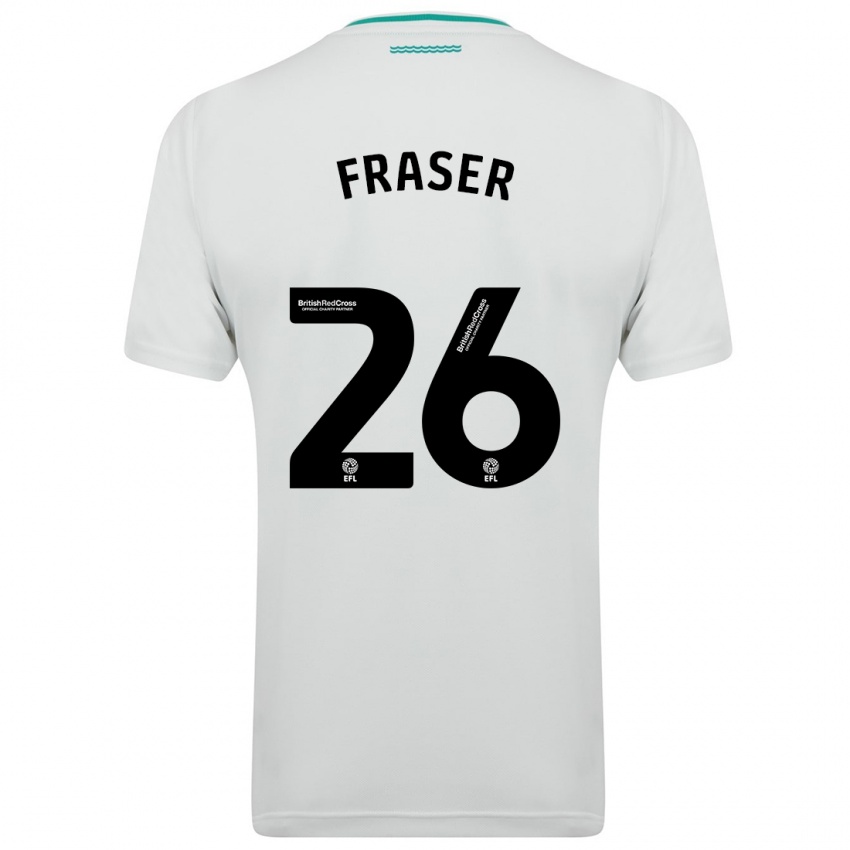 Niño Camiseta Ryan Fraser #26 Blanco 2ª Equipación 2023/24 La Camisa México