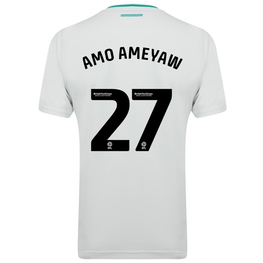 Niño Camiseta Samuel Amo-Ameyaw #27 Blanco 2ª Equipación 2023/24 La Camisa México