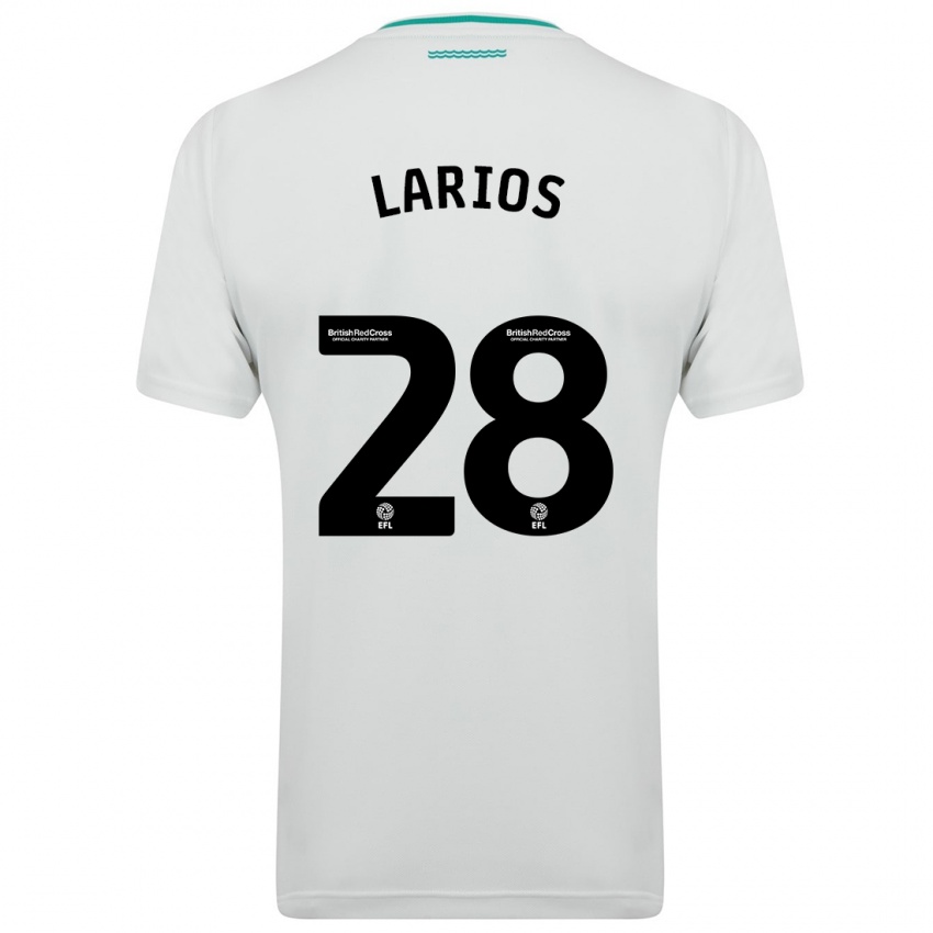 Niño Camiseta Juan Larios #28 Blanco 2ª Equipación 2023/24 La Camisa México