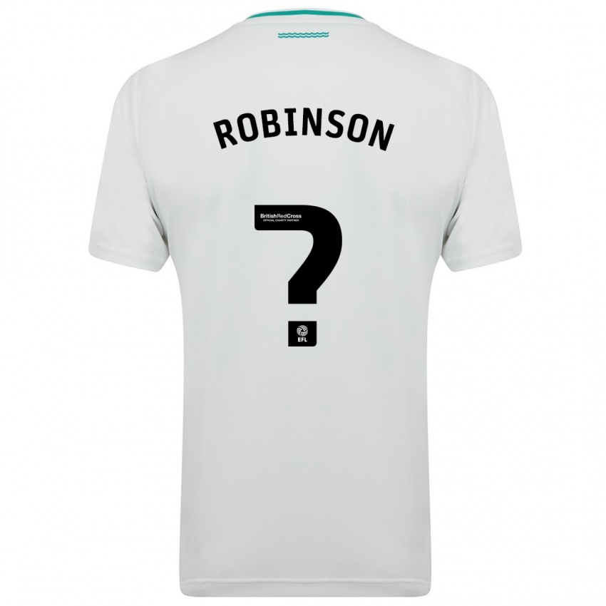 Niño Camiseta Jay Robinson #0 Blanco 2ª Equipación 2023/24 La Camisa México