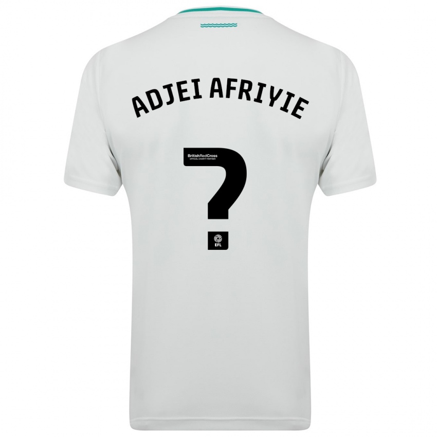 Niño Camiseta Hansel Adjei-Afriyie #0 Blanco 2ª Equipación 2023/24 La Camisa México