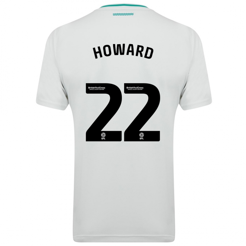 Niño Camiseta Bethany-May Howard #22 Blanco 2ª Equipación 2023/24 La Camisa México