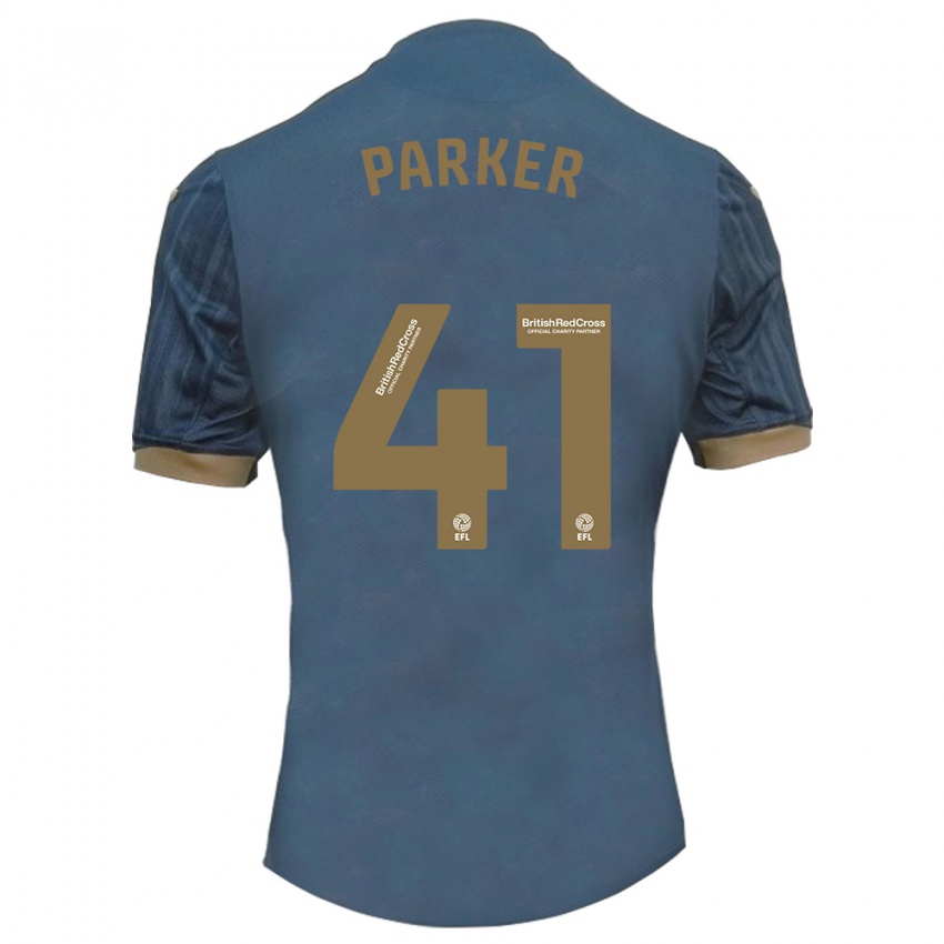 Niño Camiseta Sam Parker #41 Verde Azulado Oscuro 2ª Equipación 2023/24 La Camisa México