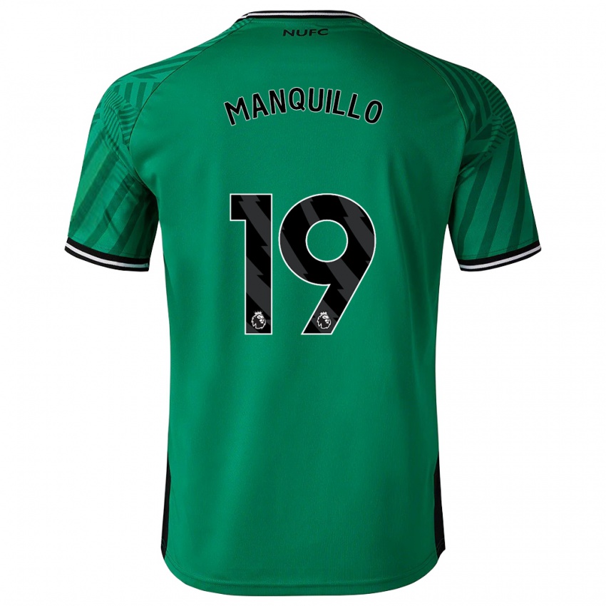 Niño Camiseta Javier Manquillo #19 Verde 2ª Equipación 2023/24 La Camisa México