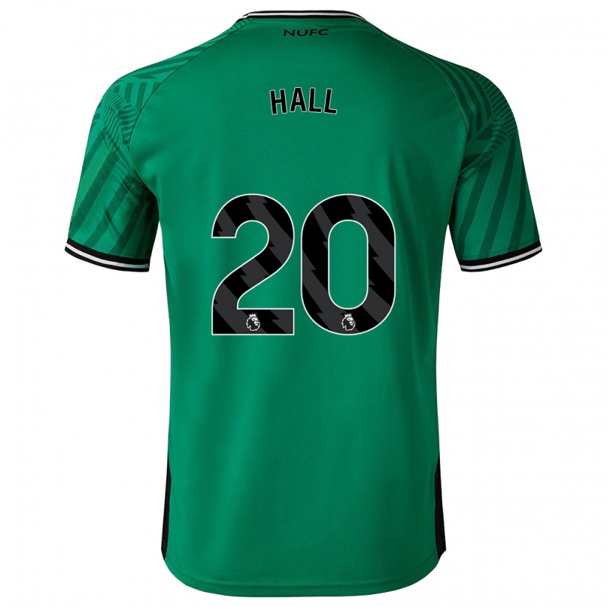 Niño Camiseta Lewis Hall #20 Verde 2ª Equipación 2023/24 La Camisa México