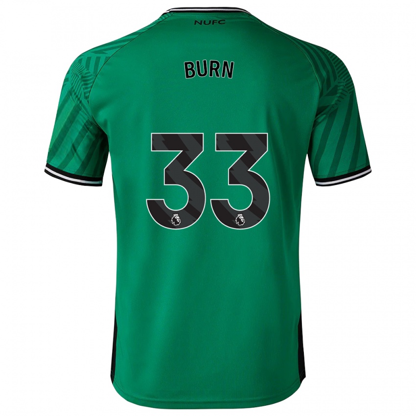 Niño Camiseta Dan Burn #33 Verde 2ª Equipación 2023/24 La Camisa México