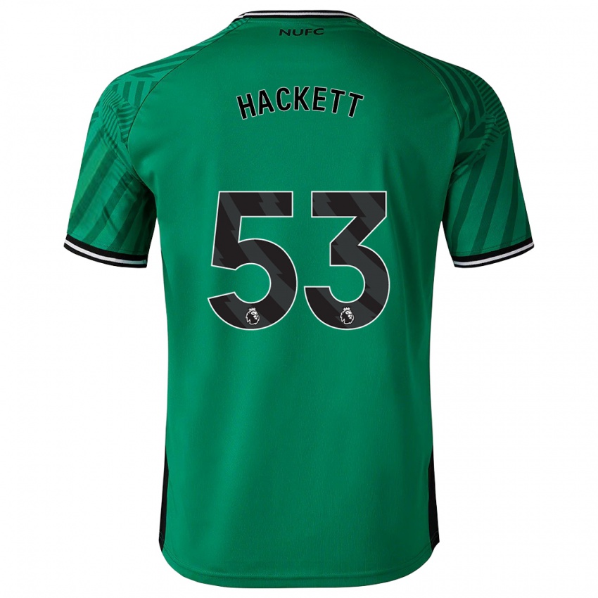 Niño Camiseta Jordan Hackett #53 Verde 2ª Equipación 2023/24 La Camisa México