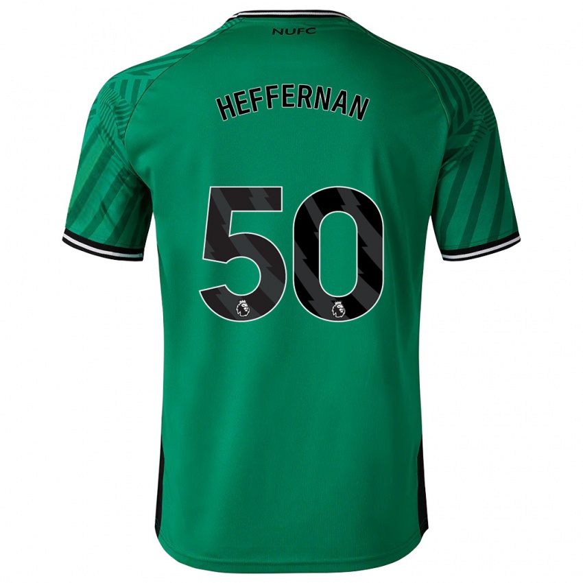 Niño Camiseta Cathal Heffernan #50 Verde 2ª Equipación 2023/24 La Camisa México