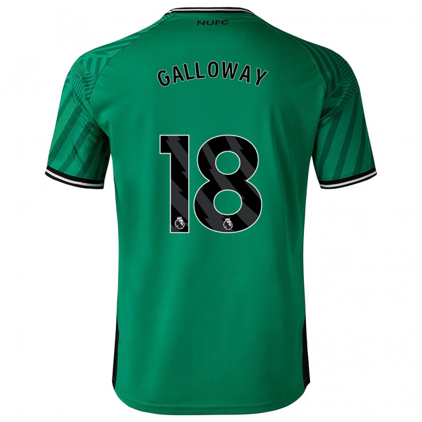 Niño Camiseta Bridget Galloway #18 Verde 2ª Equipación 2023/24 La Camisa México