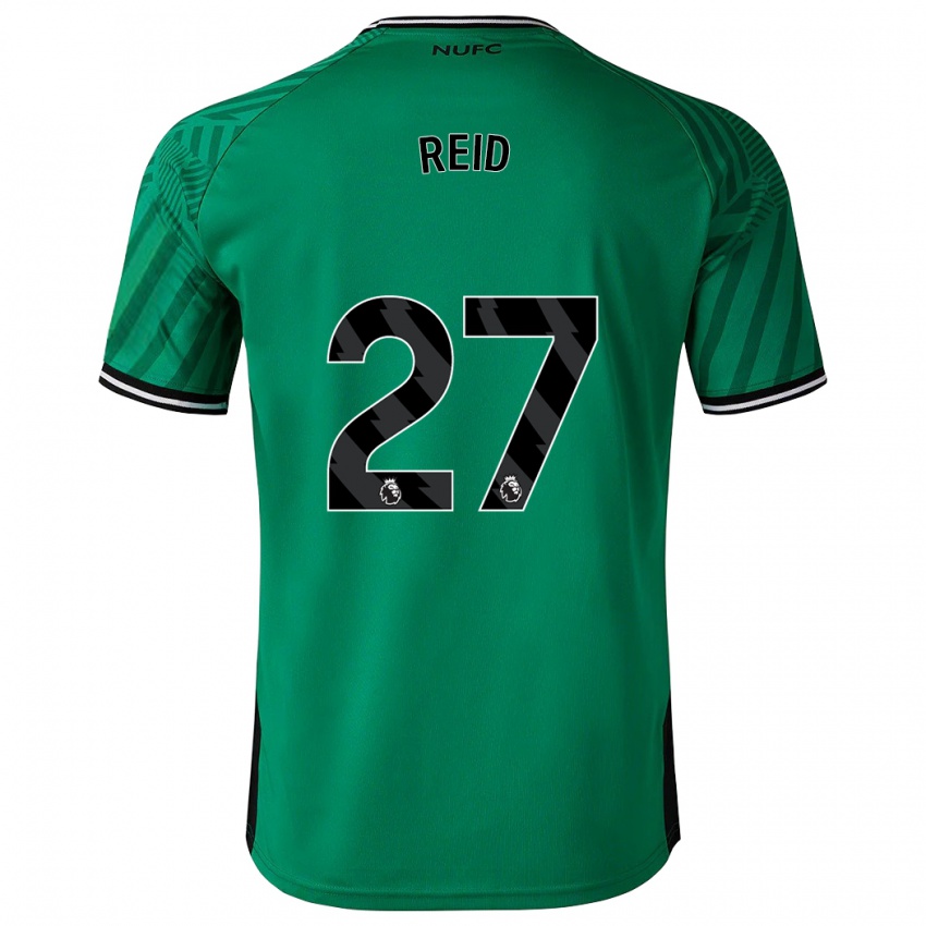 Niño Camiseta Hannah Reid #27 Verde 2ª Equipación 2023/24 La Camisa México