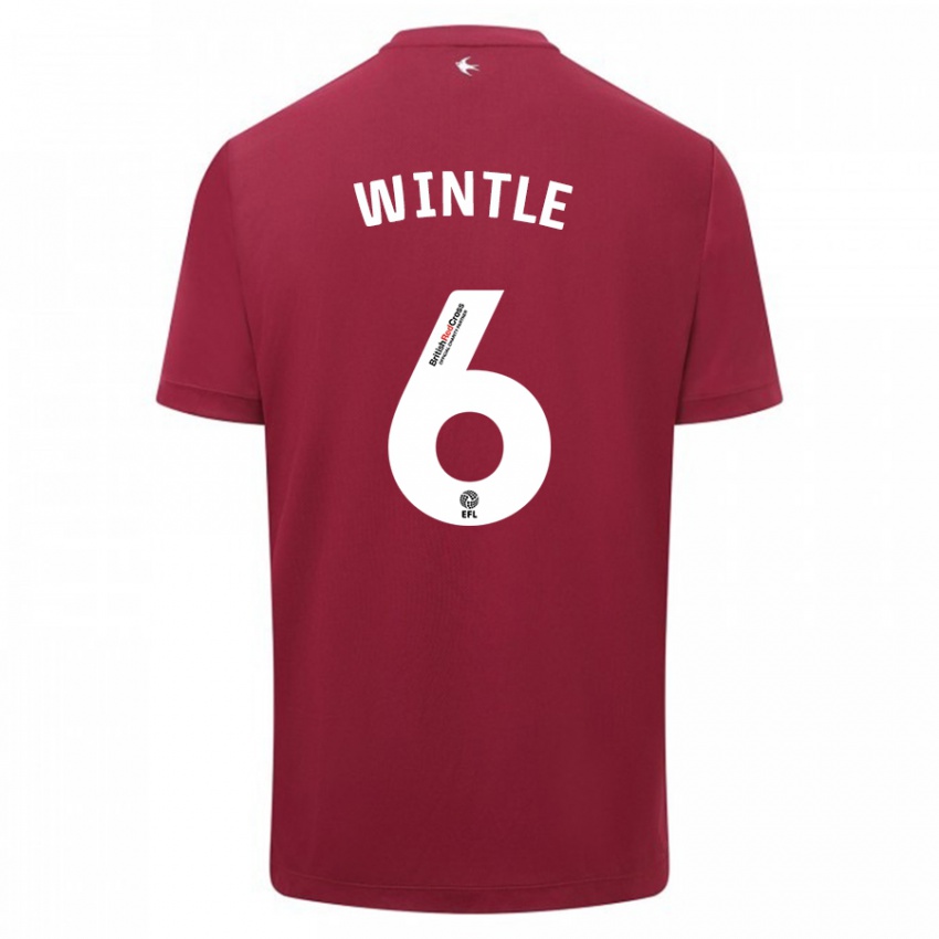 Niño Camiseta Ryan Wintle #6 Rojo 2ª Equipación 2023/24 La Camisa México