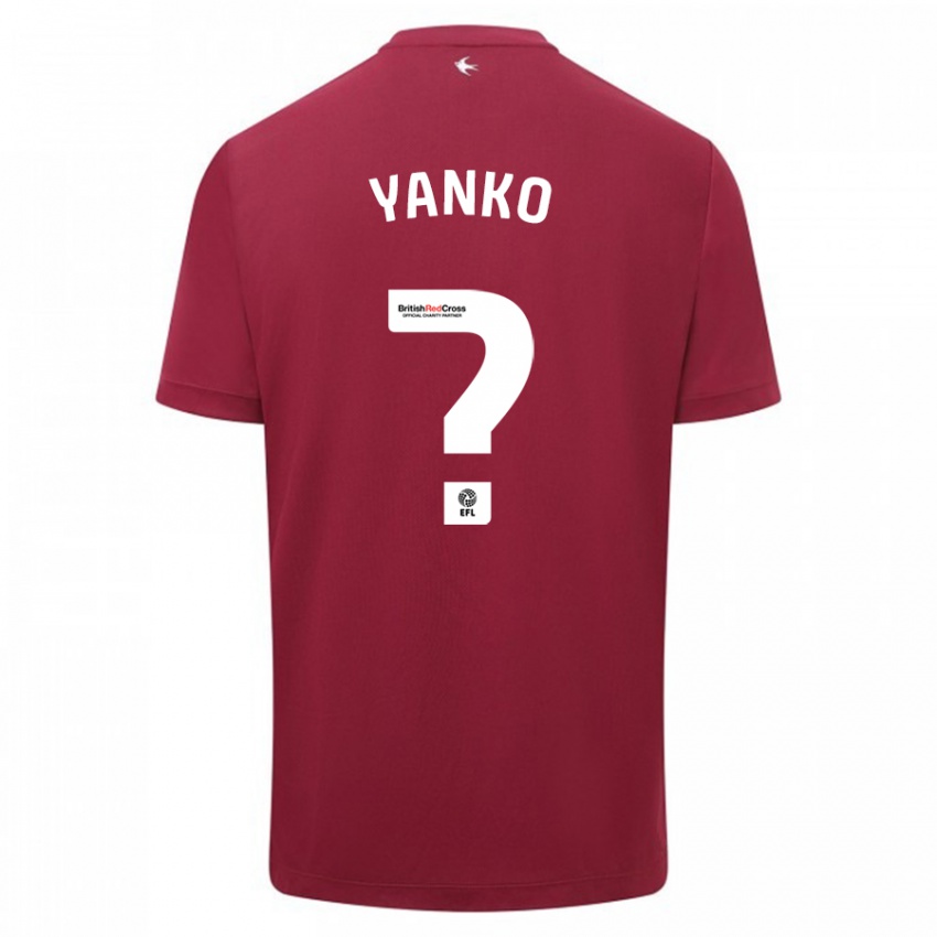 Niño Camiseta Nativ Yanko #0 Rojo 2ª Equipación 2023/24 La Camisa México