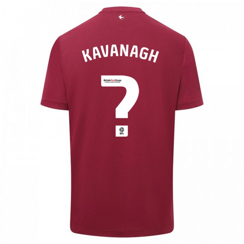 Niño Camiseta Ryan Kavanagh #0 Rojo 2ª Equipación 2023/24 La Camisa México