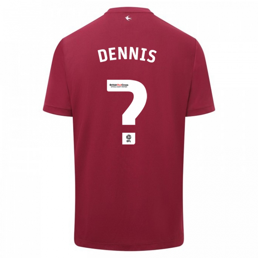 Niño Camiseta Jake Dennis #0 Rojo 2ª Equipación 2023/24 La Camisa México