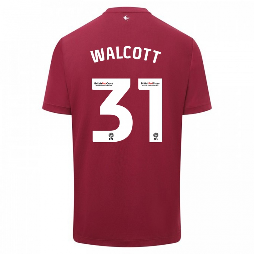 Niño Camiseta Malachi Fagan Walcott #31 Rojo 2ª Equipación 2023/24 La Camisa México