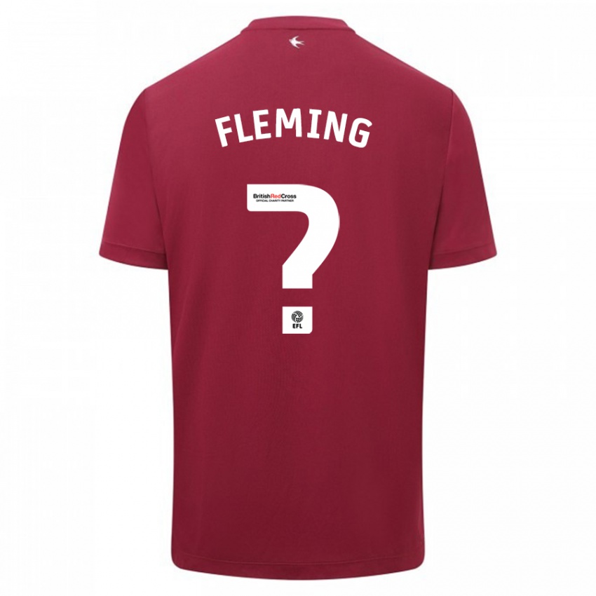 Niño Camiseta Cole Fleming #0 Rojo 2ª Equipación 2023/24 La Camisa México