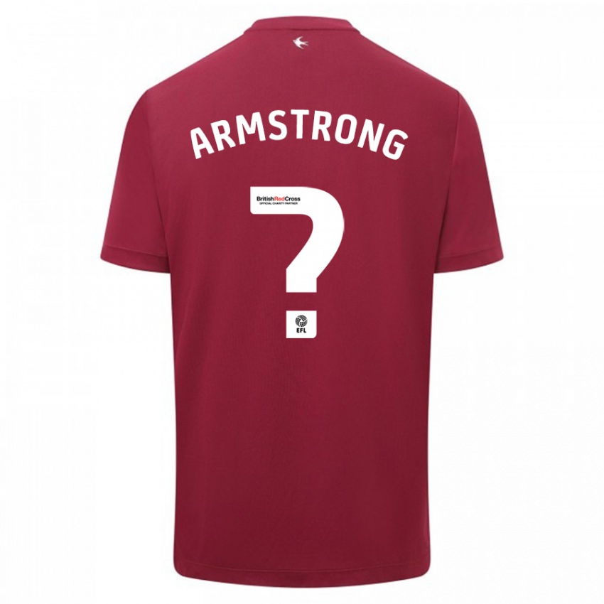 Niño Camiseta Luke Armstrong #0 Rojo 2ª Equipación 2023/24 La Camisa México