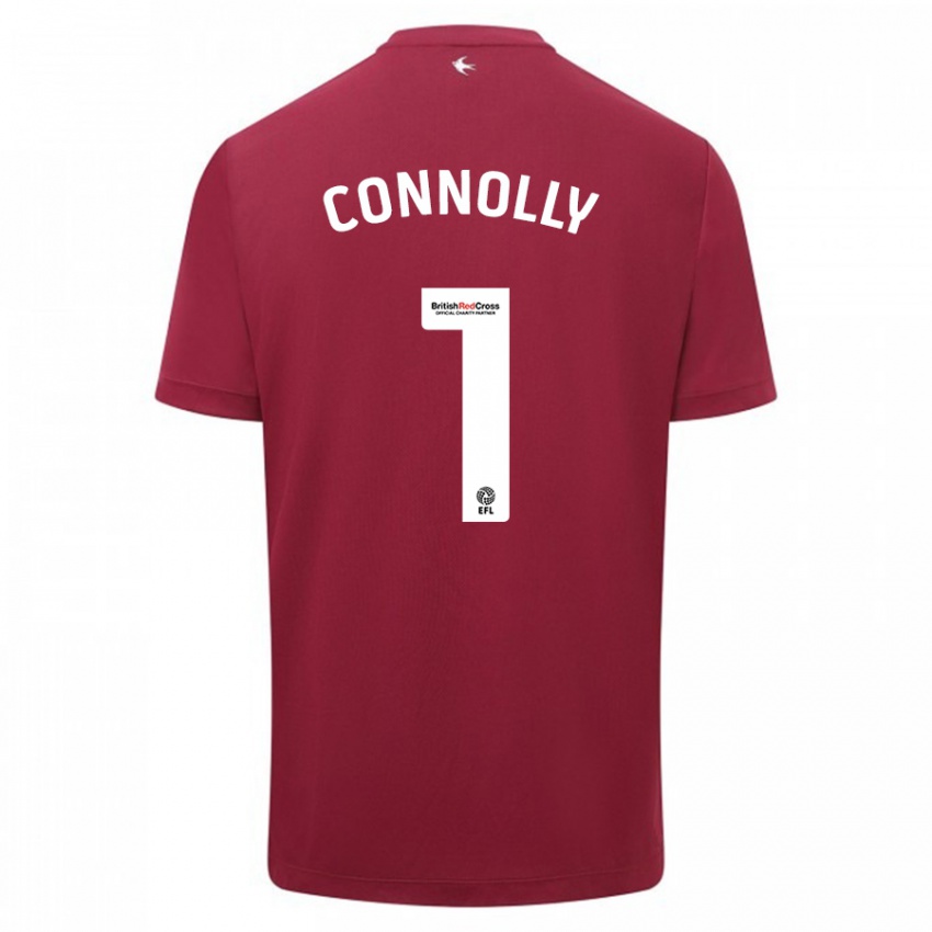 Niño Camiseta Daisy Connolly #1 Rojo 2ª Equipación 2023/24 La Camisa México