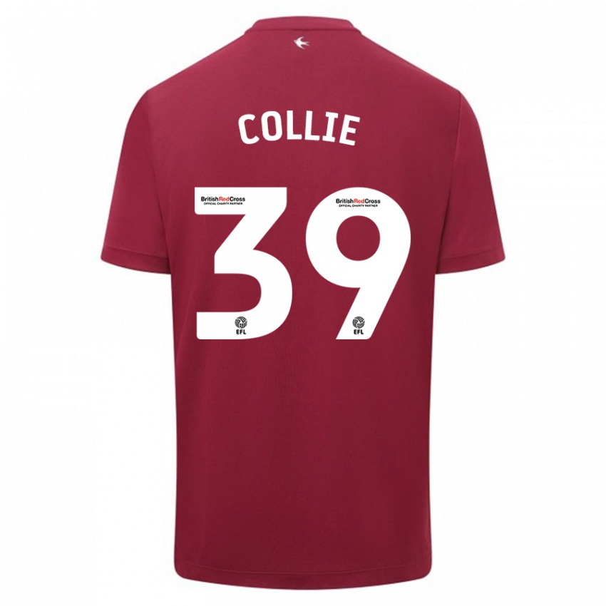 Niño Camiseta Eliza Collie #39 Rojo 2ª Equipación 2023/24 La Camisa México