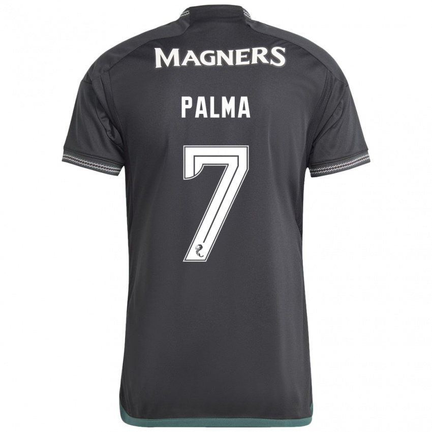 Niño Camiseta Luis Palma #7 Negro 2ª Equipación 2023/24 La Camisa México