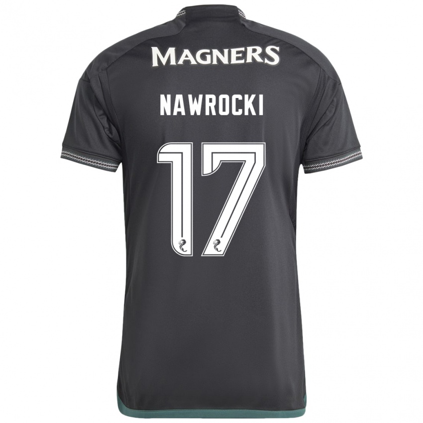 Niño Camiseta Maik Nawrocki #17 Negro 2ª Equipación 2023/24 La Camisa México