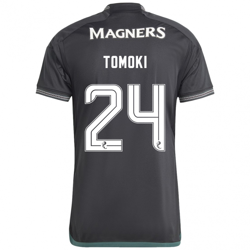 Niño Camiseta Tomoki Iwata #24 Negro 2ª Equipación 2023/24 La Camisa México