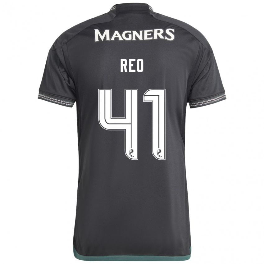 Niño Camiseta Reo Hatate #41 Negro 2ª Equipación 2023/24 La Camisa México