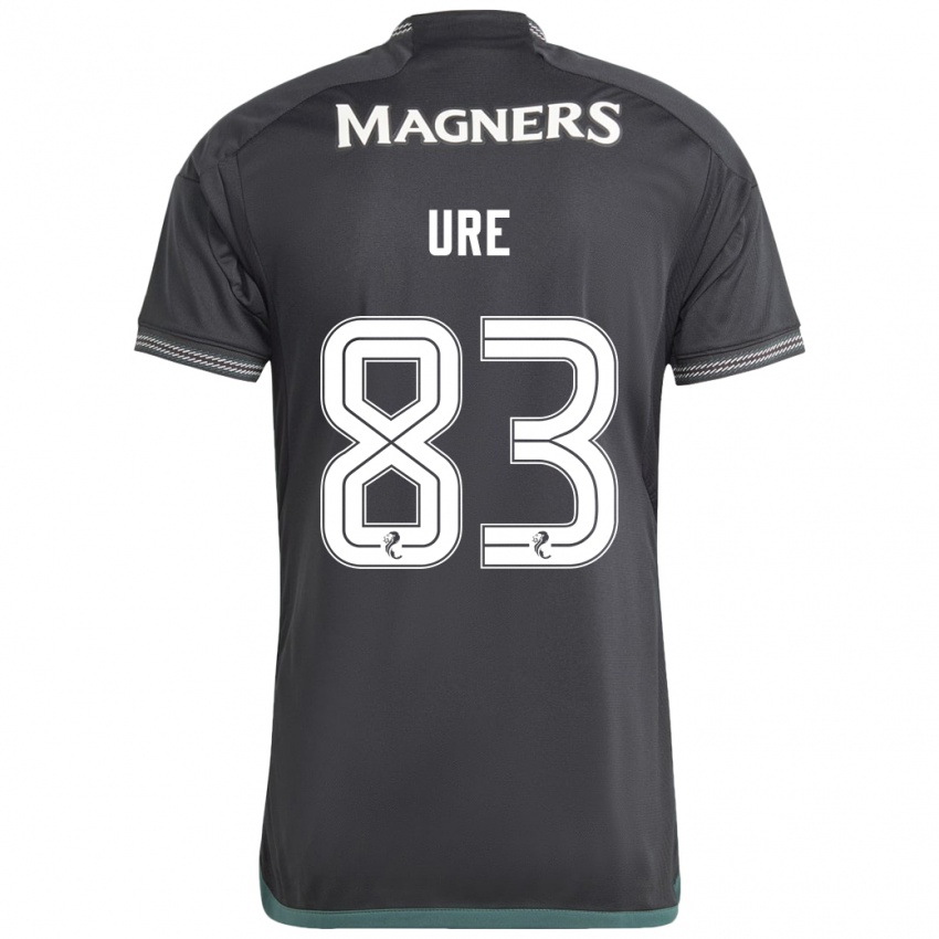 Niño Camiseta Kyle Ure #83 Negro 2ª Equipación 2023/24 La Camisa México