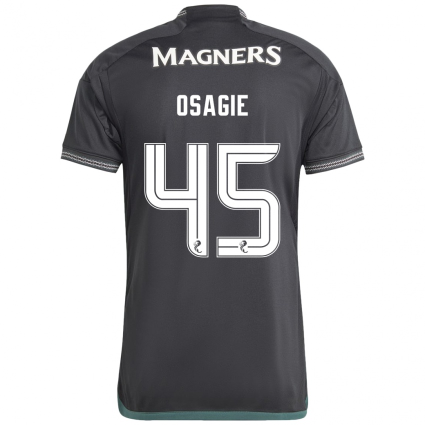 Niño Camiseta Justin Osagie #45 Negro 2ª Equipación 2023/24 La Camisa México