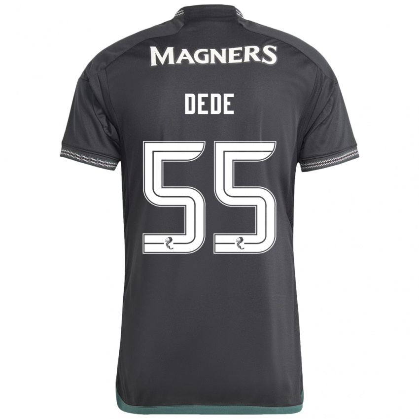 Niño Camiseta Josh Dede #55 Negro 2ª Equipación 2023/24 La Camisa México