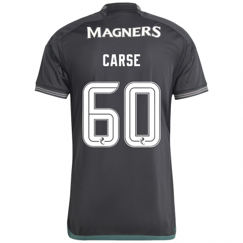 Niño Camiseta Mackenzie Carse #60 Negro 2ª Equipación 2023/24 La Camisa México