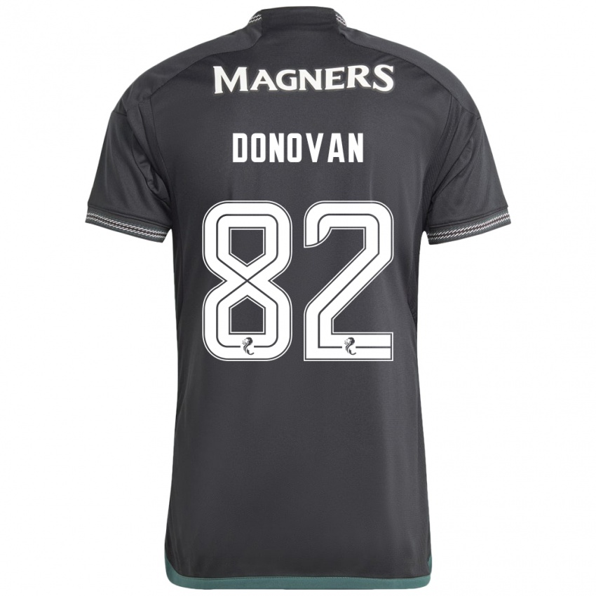 Niño Camiseta Colby Donovan #82 Negro 2ª Equipación 2023/24 La Camisa México