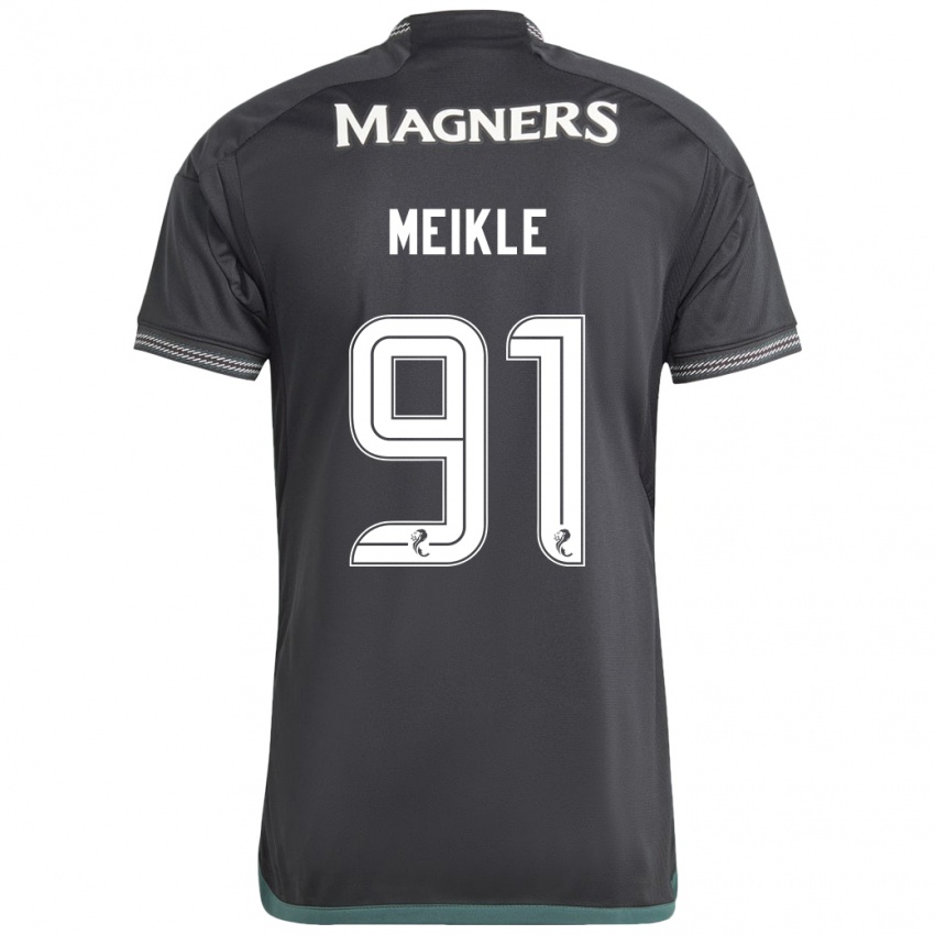 Niño Camiseta Jamie Meikle #91 Negro 2ª Equipación 2023/24 La Camisa México