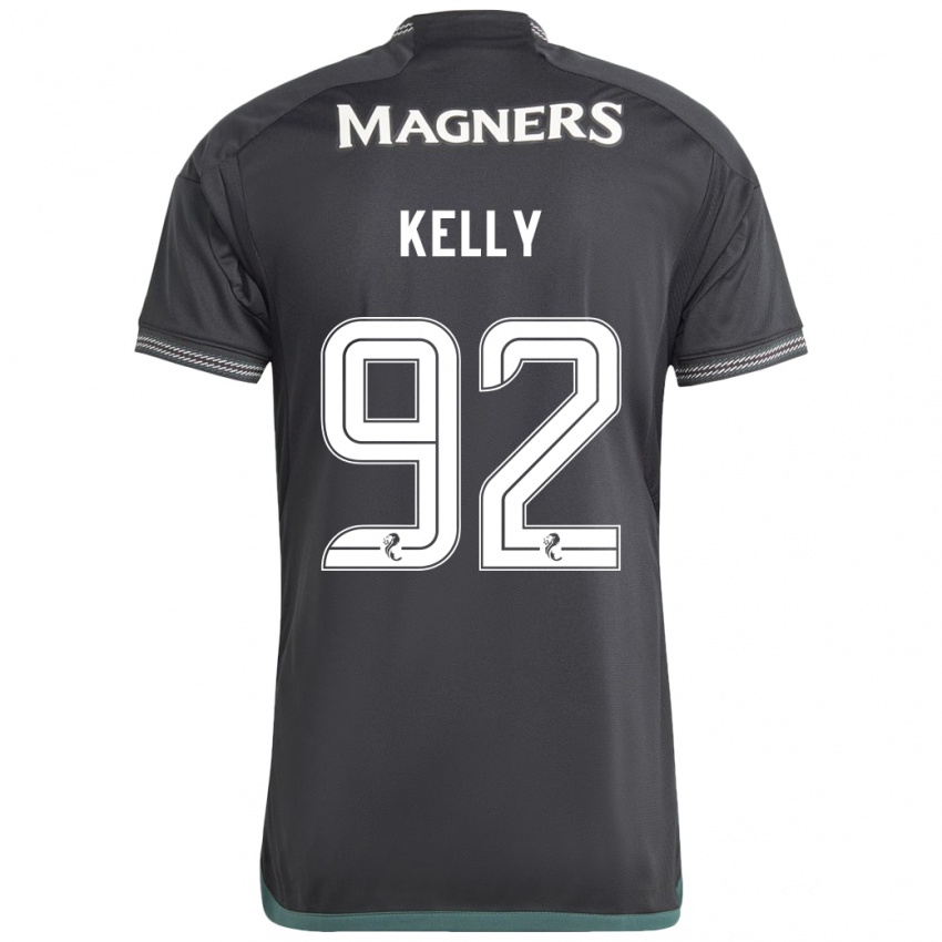 Niño Camiseta Daniel Kelly #92 Negro 2ª Equipación 2023/24 La Camisa México